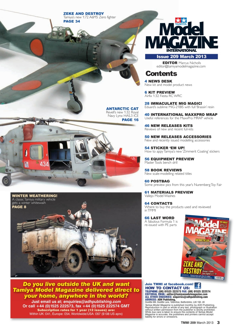 Tamiya Model Magazine 209 (2013-03)